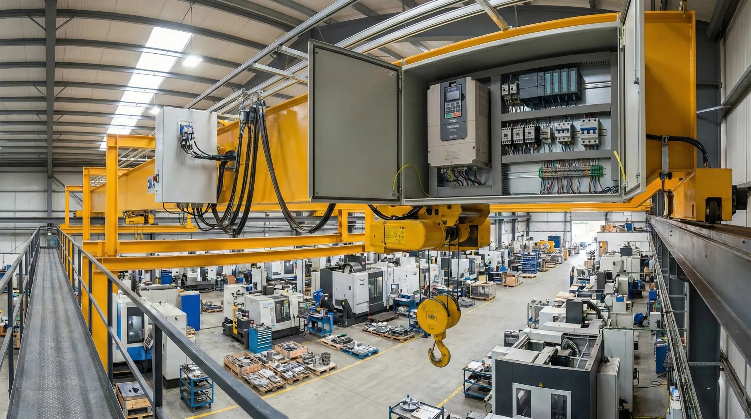 Giải pháp biến tần cho Cẩu trục nâng hạ